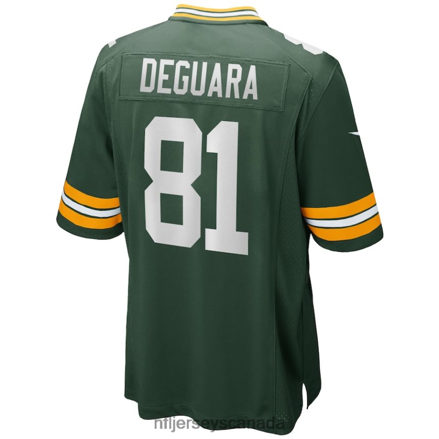 Men Green Bay Packers Josiah Deguara Nike Green Player Game Jersey Clothing NFL TBXFR62836