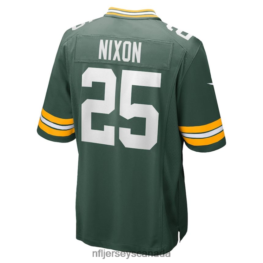 Men Green Bay Packers Keisean Nixon Nike Green Game Player Jersey Clothing NFL TBXFR61239