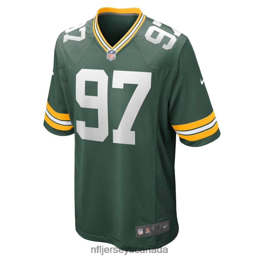 Men Green Bay Packers Kenny Clark Nike Green Game Jersey Clothing NFL TBXFR61388