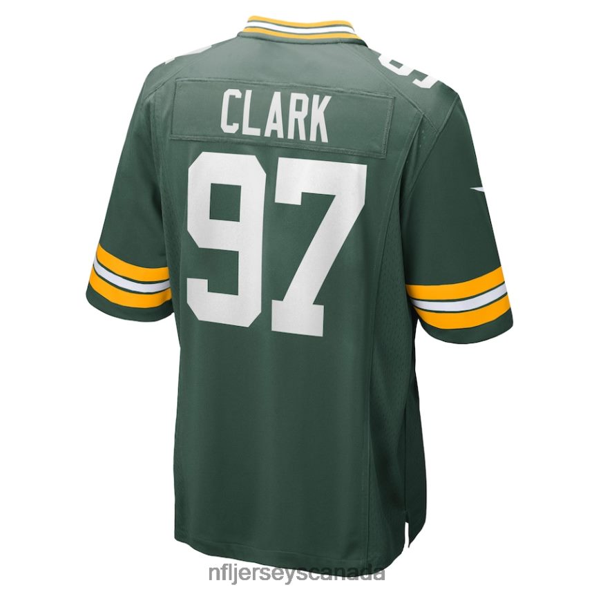 Men Green Bay Packers Kenny Clark Nike Green Game Jersey Clothing NFL TBXFR61388