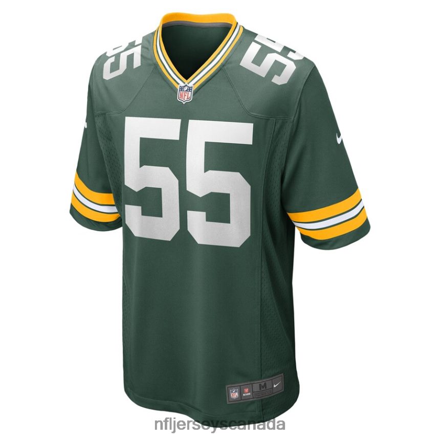 Men Green Bay Packers Kingsley Enagbare Nike Green Game Player Jersey Clothing NFL TBXFR66461