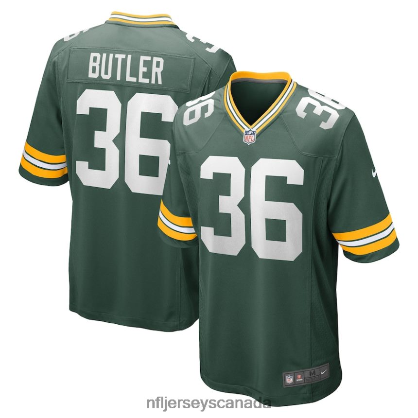 Men Green Bay Packers LeRoy Butler Nike Green Retired Player Game Jersey Clothing NFL TBXFR63250