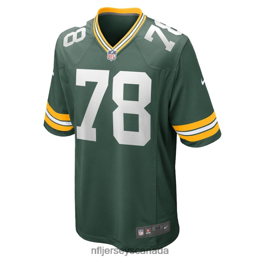 Men Green Bay Packers Luke Tenuta Nike Green Home Game Player Jersey Clothing NFL TBXFR66186
