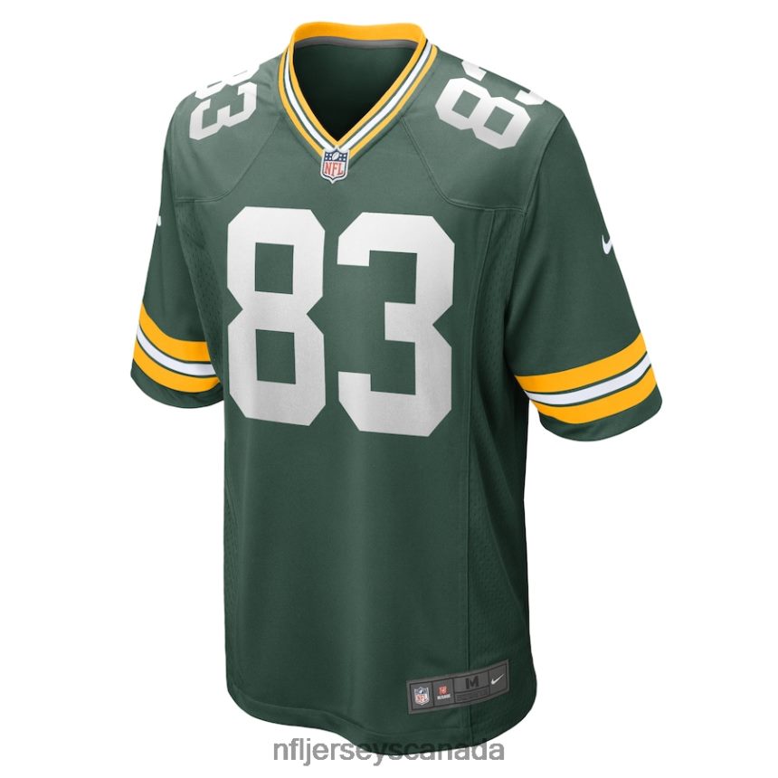 Men Green Bay Packers Marquez Valdes-Scantling Nike Green Game Team Jersey Clothing NFL TBXFR63180