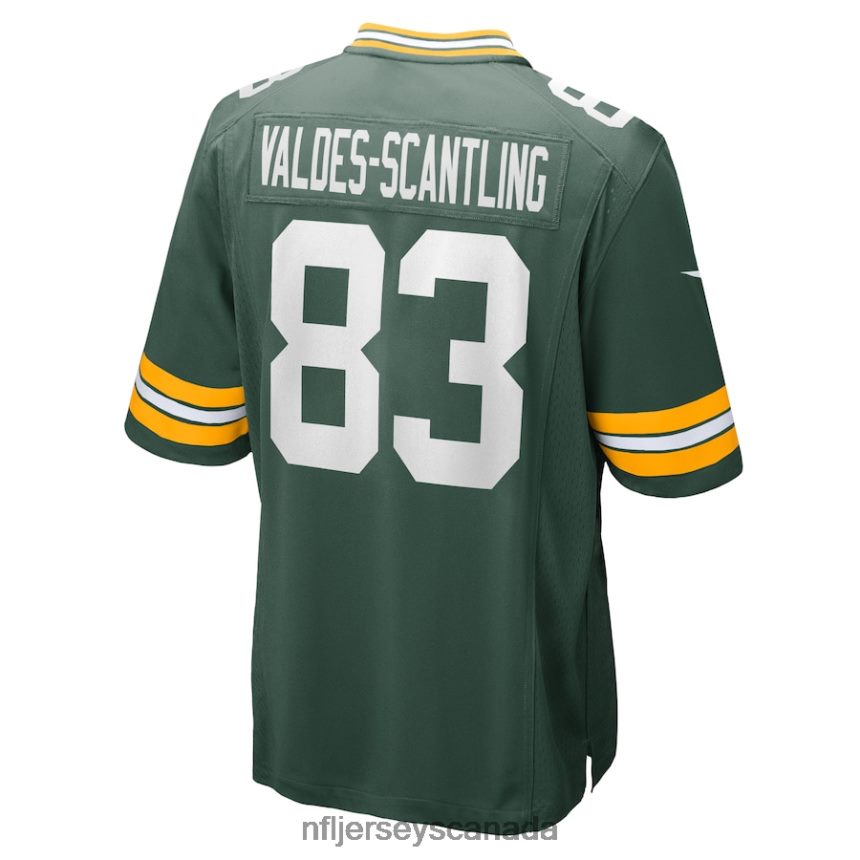 Men Green Bay Packers Marquez Valdes-Scantling Nike Green Game Team Jersey Clothing NFL TBXFR63180