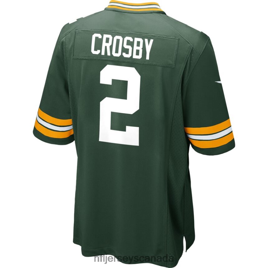 Men Green Bay Packers Mason Crosby Nike Green Game Jersey Clothing NFL TBXFR61198