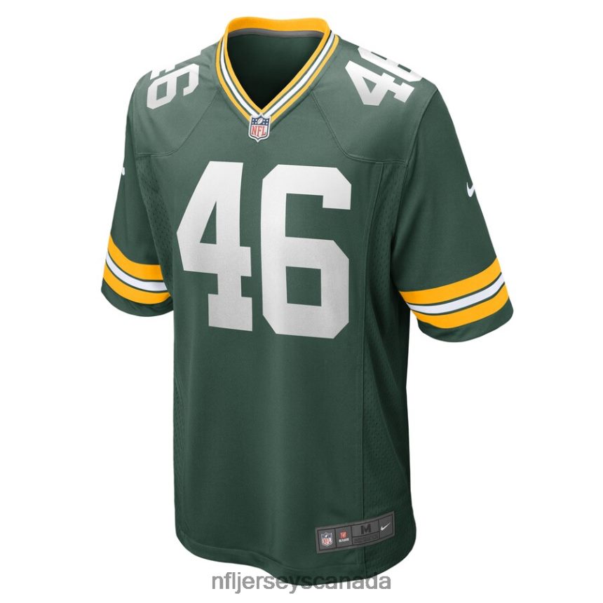 Men Green Bay Packers Nick Guggemos Nike Green Home Game Player Jersey Clothing NFL TBXFR66749