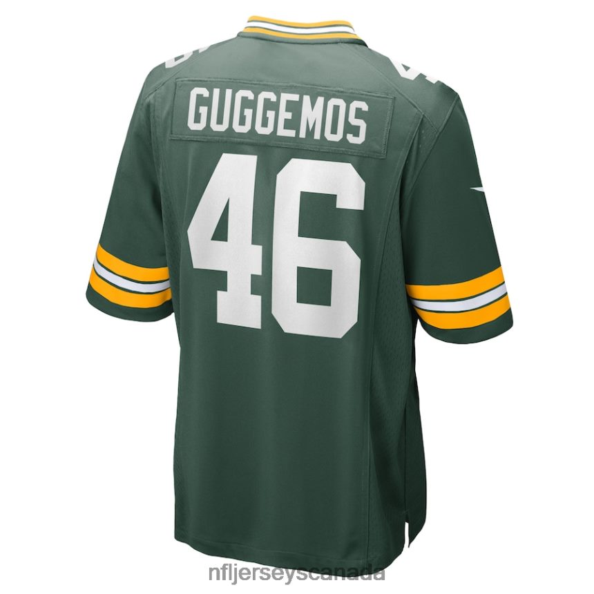 Men Green Bay Packers Nick Guggemos Nike Green Home Game Player Jersey Clothing NFL TBXFR66749