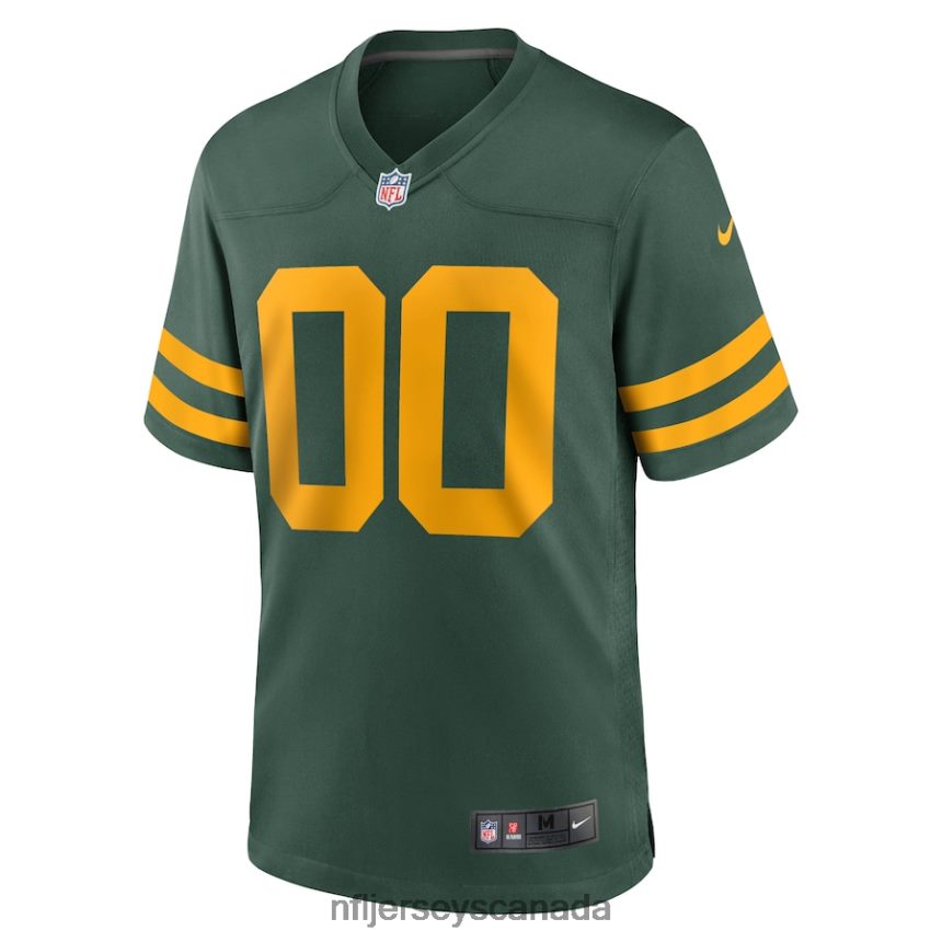 Men Green Bay Packers Nike Green Alternate Custom Jersey Clothing NFL TBXFR6321