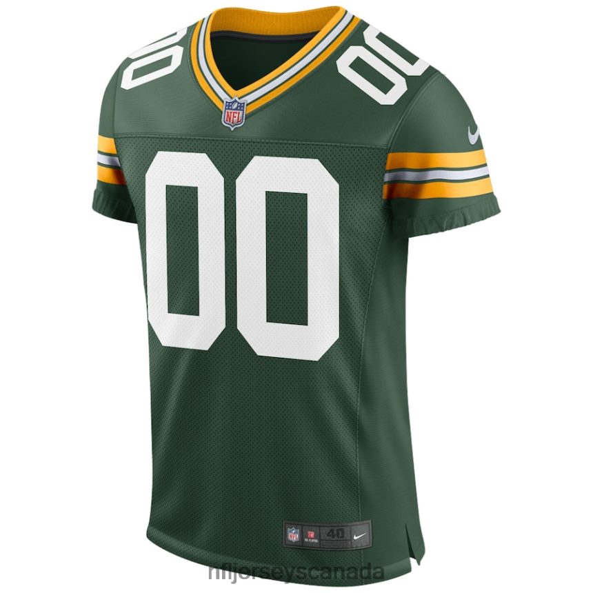 Men Green Bay Packers Nike Green Classic Custom Elite Jersey Clothing NFL TBXFR65090