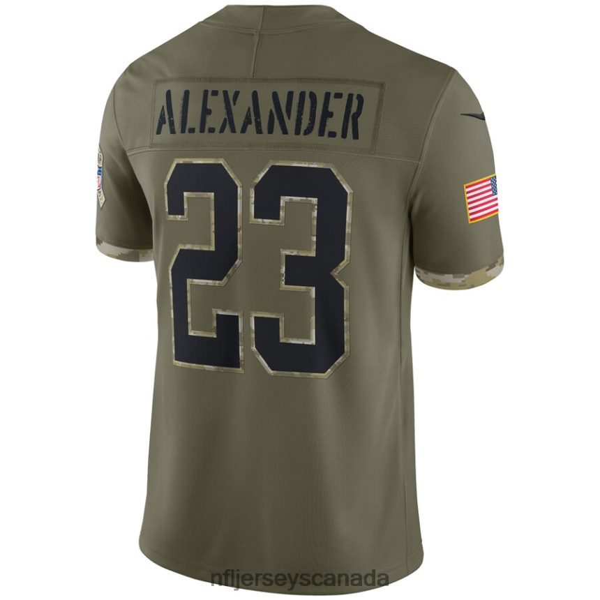 Men Green Bay Packers Nike Olive 2022 Salute To Service Limited Jersey Clothing NFL TBXFR62605