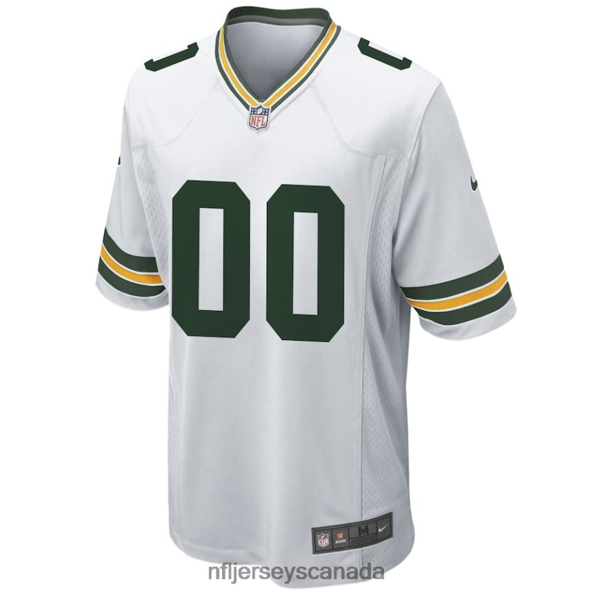 Men Green Bay Packers Nike White Custom Game Jersey Clothing NFL TBXFR6247