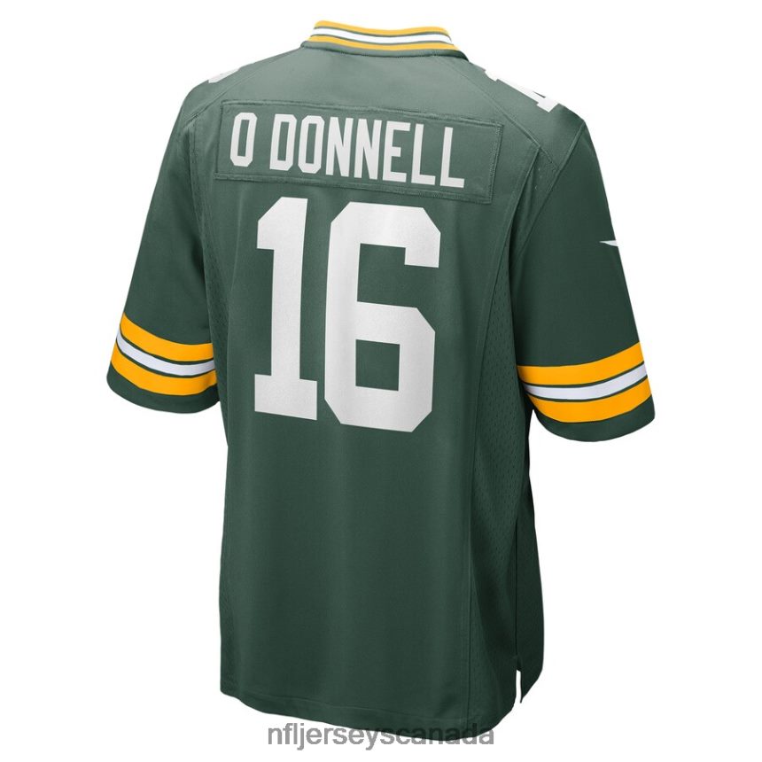 Men Green Bay Packers Pat O\Donnell Nike Green Game Player Jersey Clothing NFL TBXFR64355