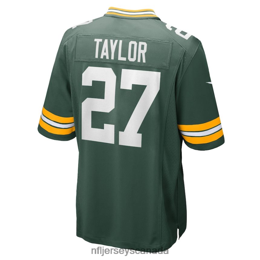 Men Green Bay Packers Patrick Taylor Nike Green Game Player Jersey Clothing NFL TBXFR64286