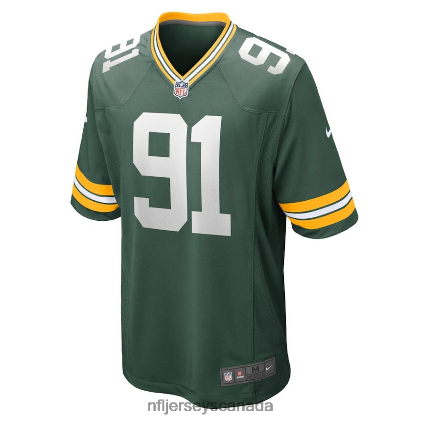 Men Green Bay Packers Preston Smith Nike Green Game Jersey Clothing NFL TBXFR65979