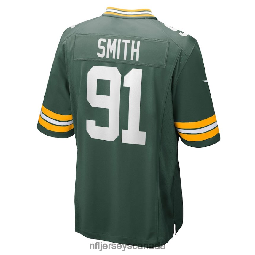 Men Green Bay Packers Preston Smith Nike Green Game Jersey Clothing NFL TBXFR65979