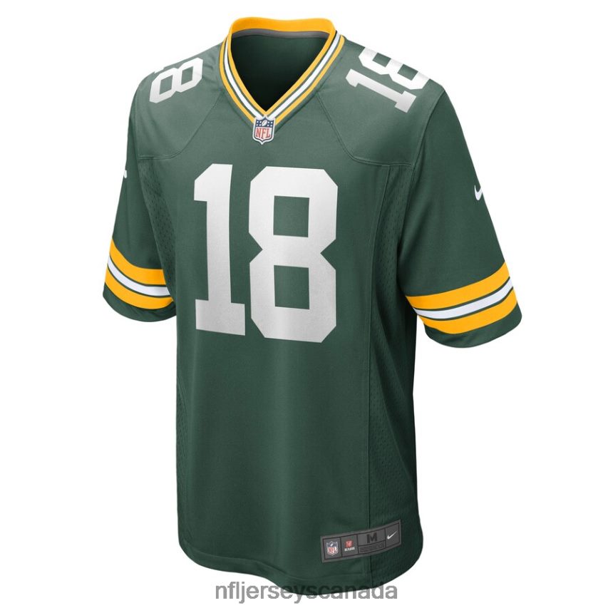 Men Green Bay Packers Randall Cobb Nike Green Game Jersey Clothing NFL TBXFR62584