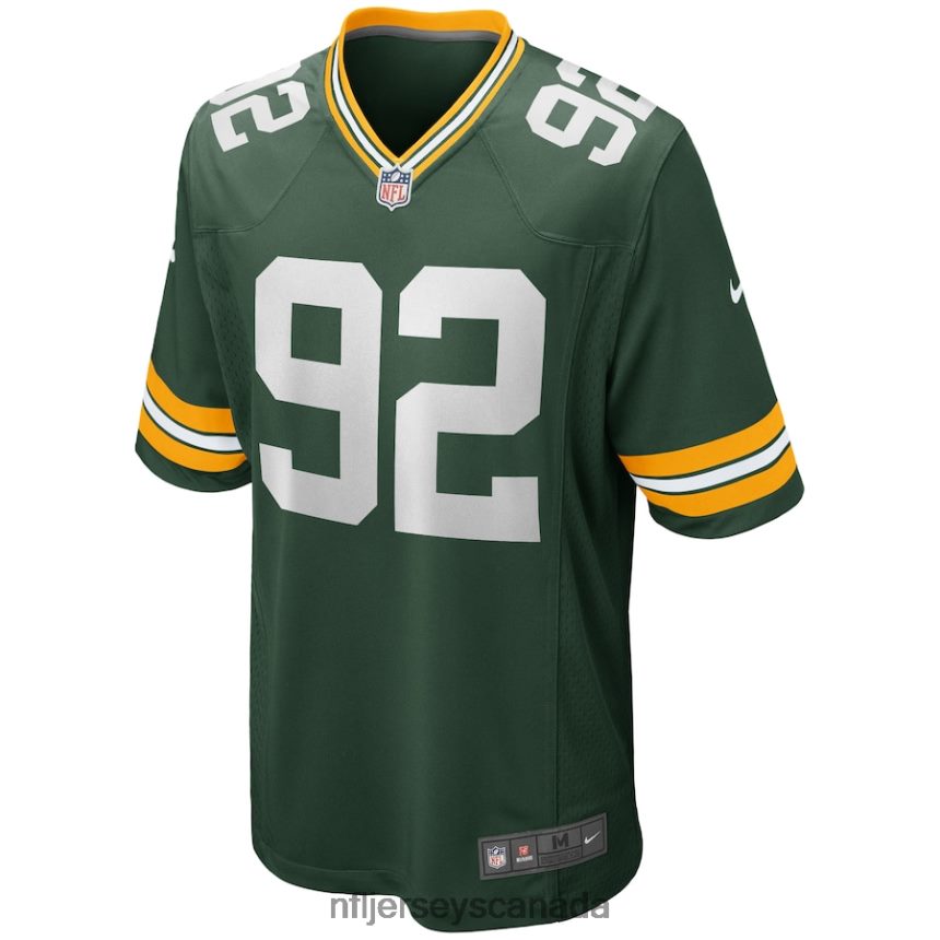 Men Green Bay Packers Reggie White Nike Green Game Retired Player Jersey Clothing NFL TBXFR6626