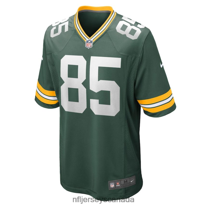 Men Green Bay Packers Robert Tonyan Nike Green Game Jersey Clothing NFL TBXFR61253
