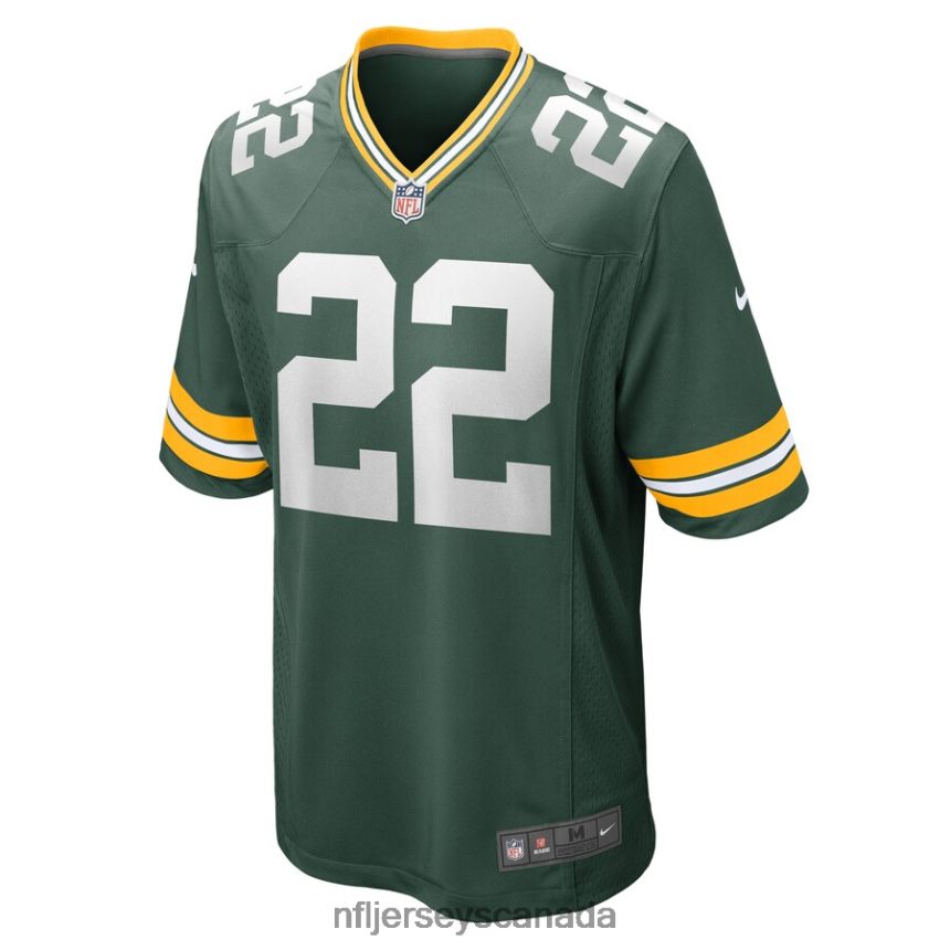 Men Green Bay Packers Shemar Jean-Charles Nike Green Game Player Jersey Clothing NFL TBXFR66583