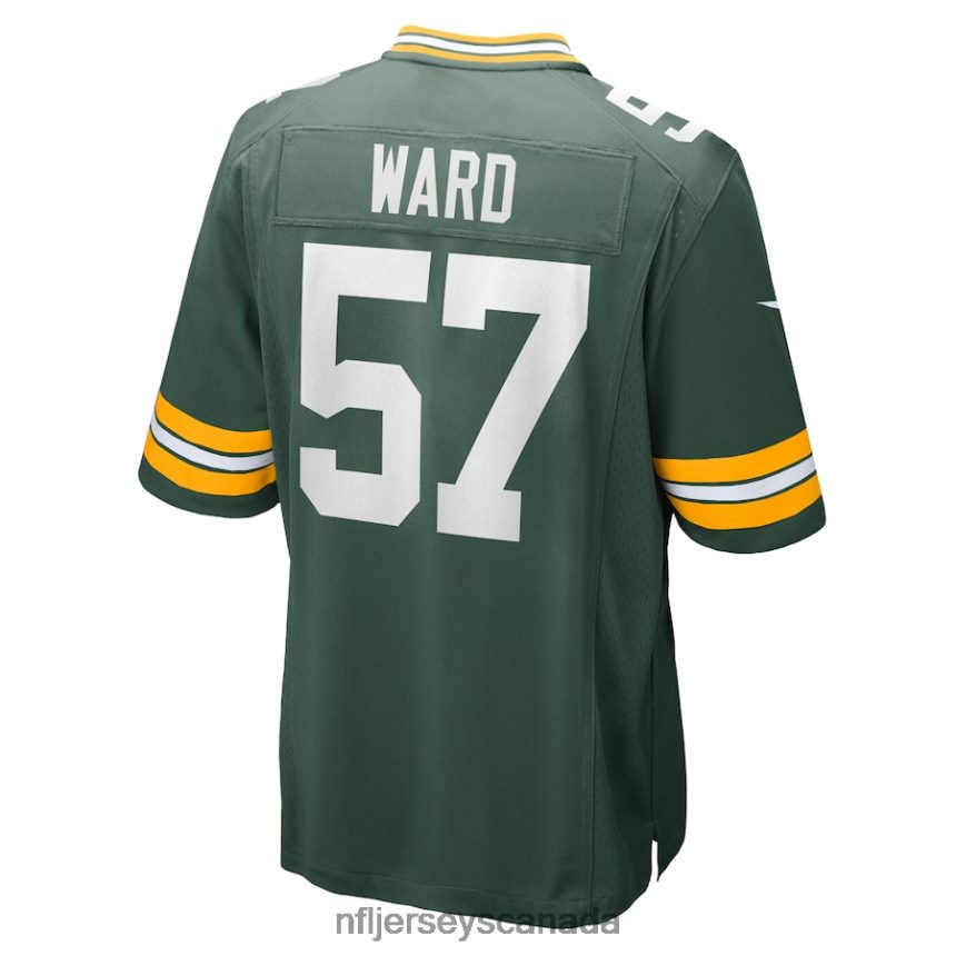 Men Green Bay Packers Tim Ward Nike Green Home Game Player Jersey Clothing NFL TBXFR64439