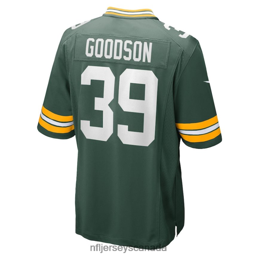 Men Green Bay Packers Tyler Goodson Nike Green Game Player Jersey Clothing NFL TBXFR66988