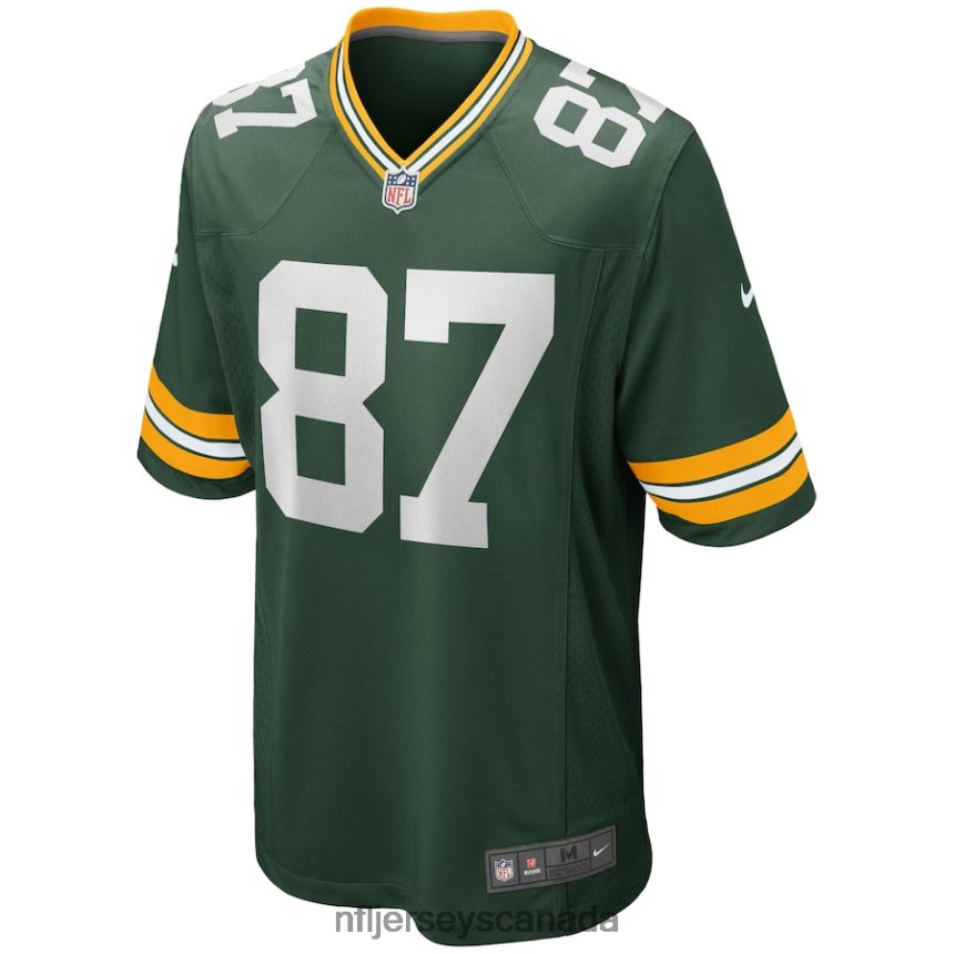 Men Green Bay Packers Willie Davis Nike Green Game Retired Player Jersey Clothing NFL TBXFR64425