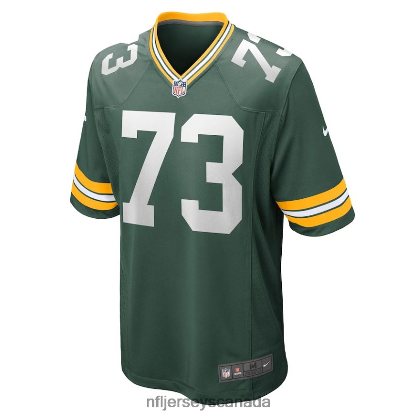 Men Green Bay Packers Yosh Nijman Nike Green Game Jersey Clothing NFL TBXFR66912