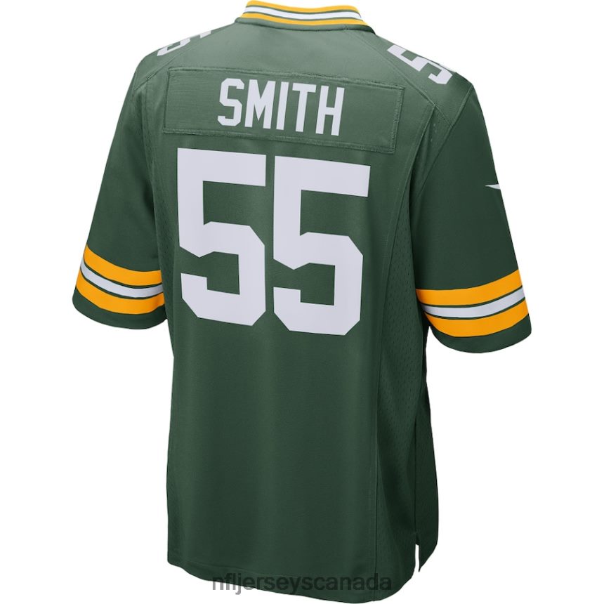Men Green Bay Packers Za\Darius Smith Nike Green Game Player Jersey Clothing NFL TBXFR63065