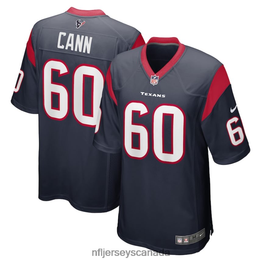 Men Houston Texans AJ Cann Nike Navy Game Player Jersey Clothing NFL TBXFR65914