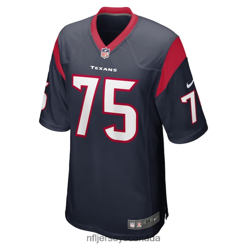 Men Houston Texans Adedayo Odeleye Nike Navy Game Player Jersey Clothing NFL TBXFR66655