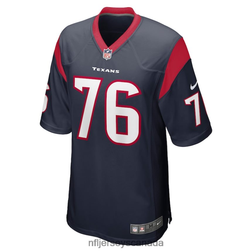 Men Houston Texans Austin Deculus Nike Navy Game Player Jersey Clothing NFL TBXFR66472