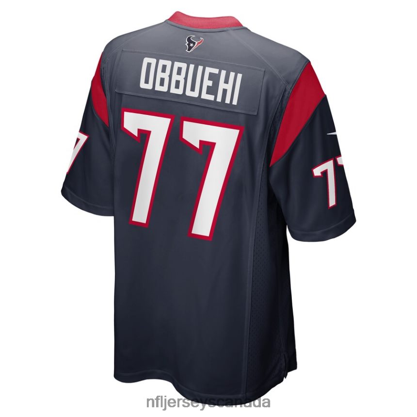 Men Houston Texans Cedric Ogbuehi Nike Navy Game Jersey Clothing NFL TBXFR65740