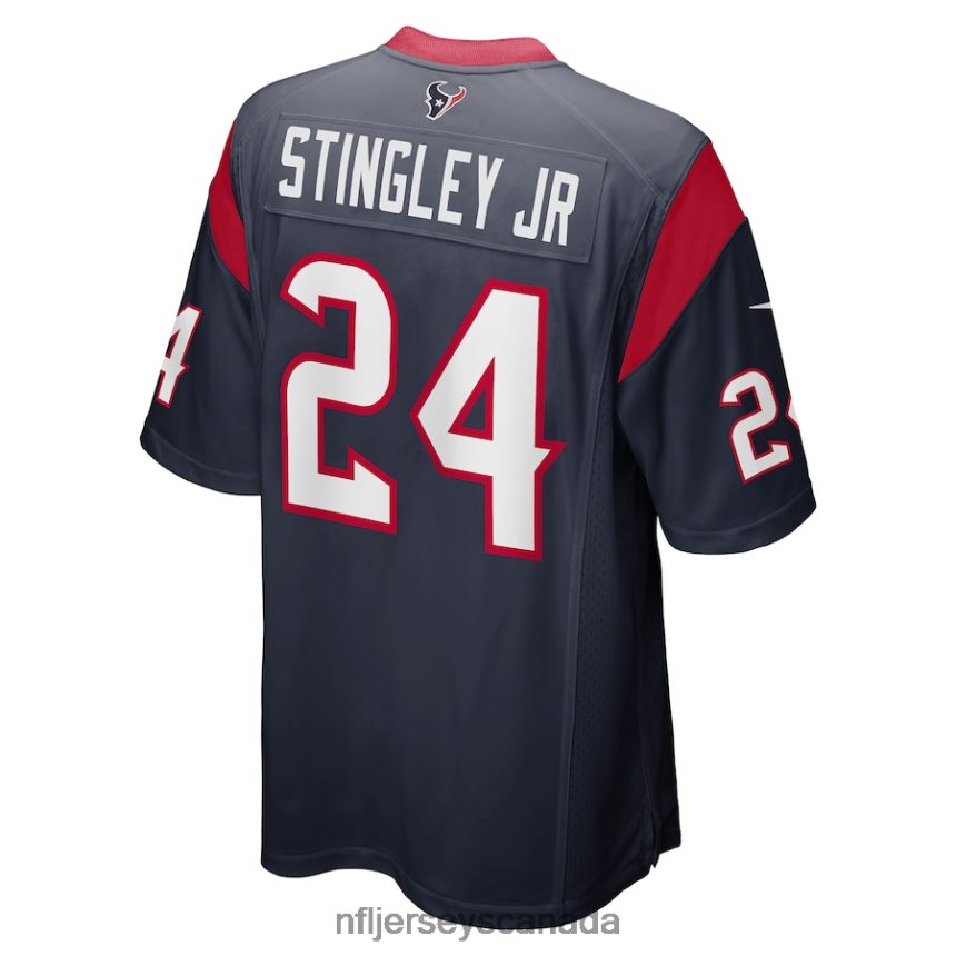 Men Houston Texans Derek Stingley Jr Nike Navy Player Game Jersey Clothing NFL TBXFR62559