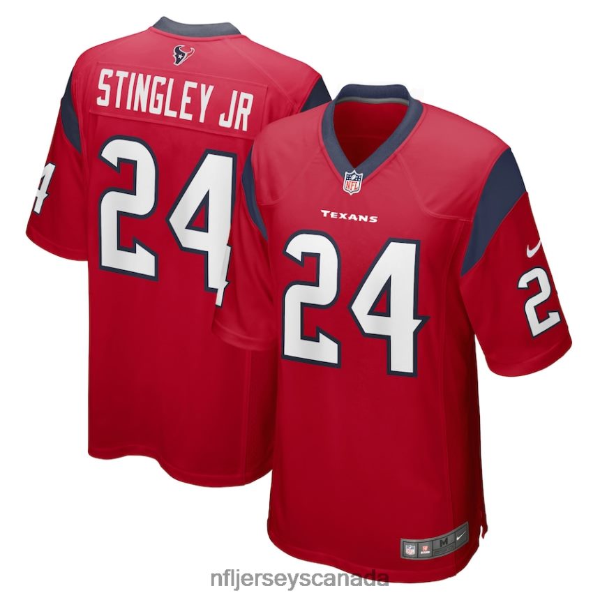 Men Houston Texans Derek Stingley Jr Nike Red Player Game Jersey Clothing NFL TBXFR62528
