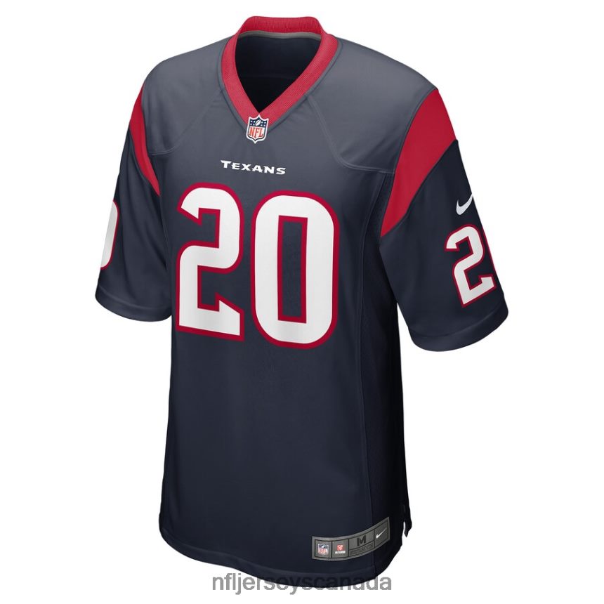 Men Houston Texans Isaac Yiadom Nike Navy Game Jersey Clothing NFL TBXFR67047