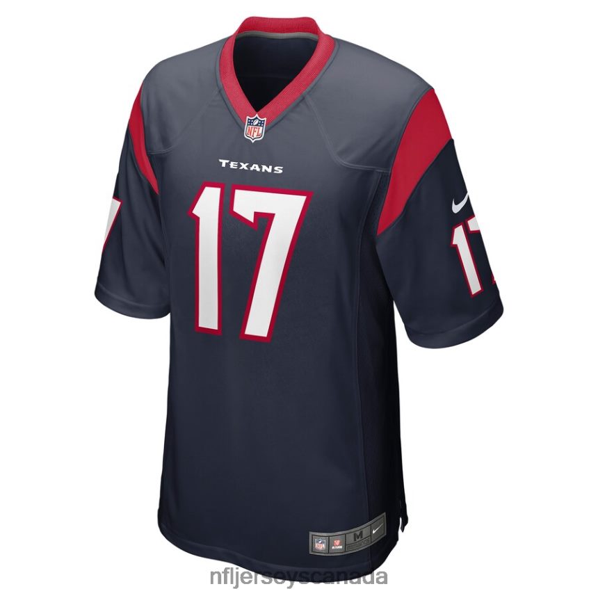 Men Houston Texans Jalen Camp Nike Navy Game Player Jersey Clothing NFL TBXFR66510