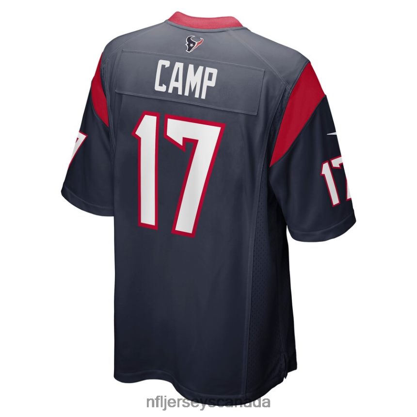 Men Houston Texans Jalen Camp Nike Navy Game Player Jersey Clothing NFL TBXFR66510