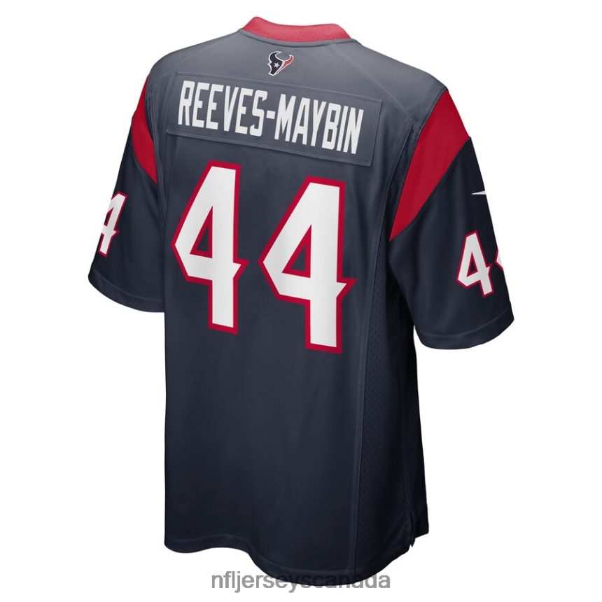 Men Houston Texans Jalen Reeves-Maybin Nike Navy Game Player Jersey Clothing NFL TBXFR66671