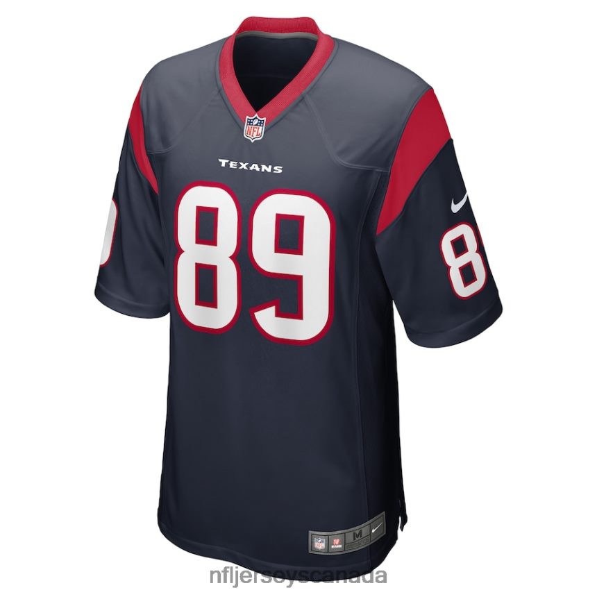Men Houston Texans Johnny Johnson III Nike Navy Game Player Jersey Clothing NFL TBXFR64417