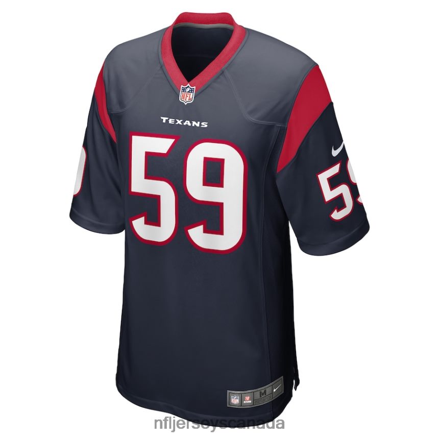 Men Houston Texans Kenyon Green Nike Navy Player Game Jersey Clothing NFL TBXFR6923