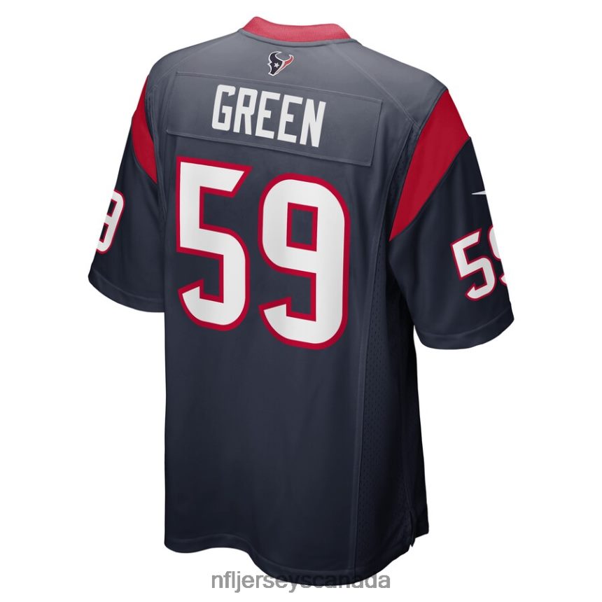 Men Houston Texans Kenyon Green Nike Navy Player Game Jersey Clothing NFL TBXFR6923