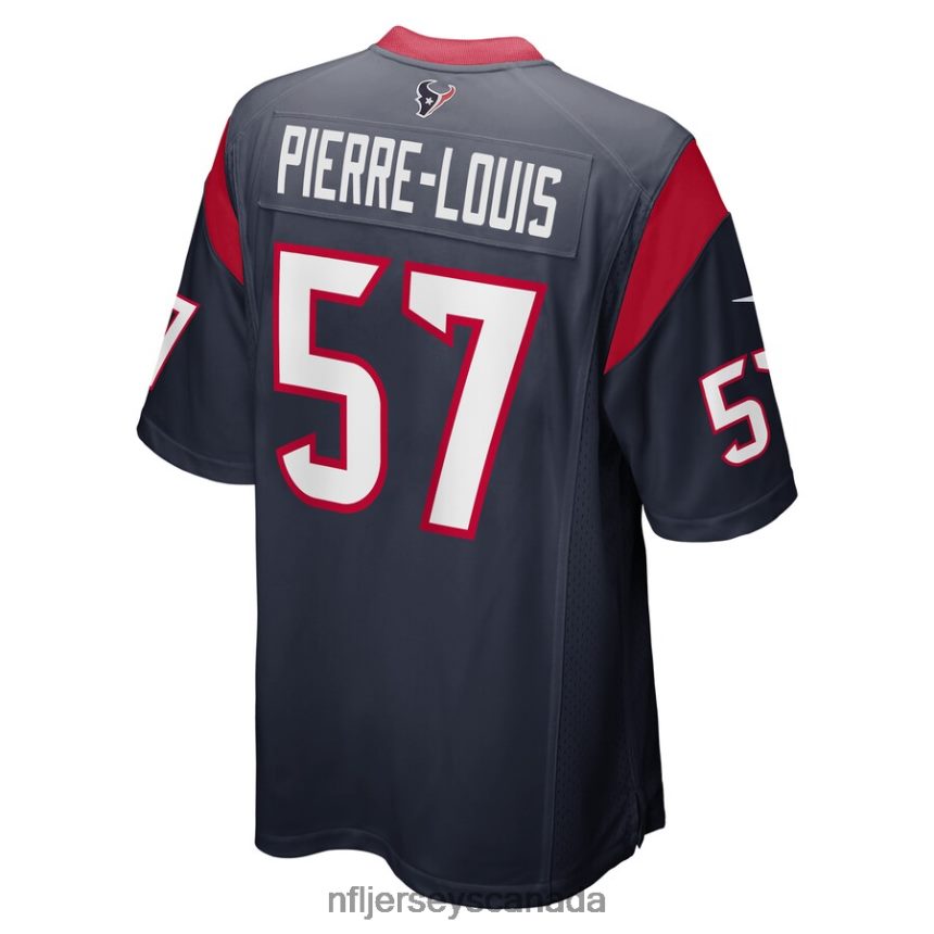 Men Houston Texans Kevin Pierre-Louis Nike Navy Game Player Jersey Clothing NFL TBXFR66862