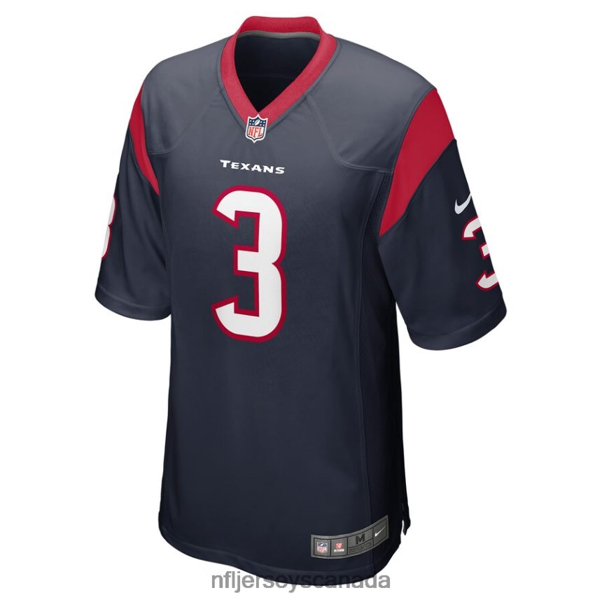 Men Houston Texans Kyle Allen Nike Navy Game Jersey Clothing NFL TBXFR66880
