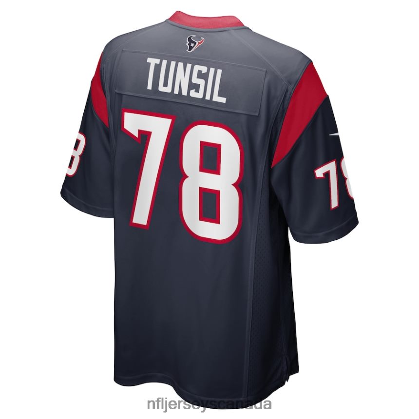 Men Houston Texans Laremy Tunsil Nike Navy Game Jersey Clothing NFL TBXFR61110