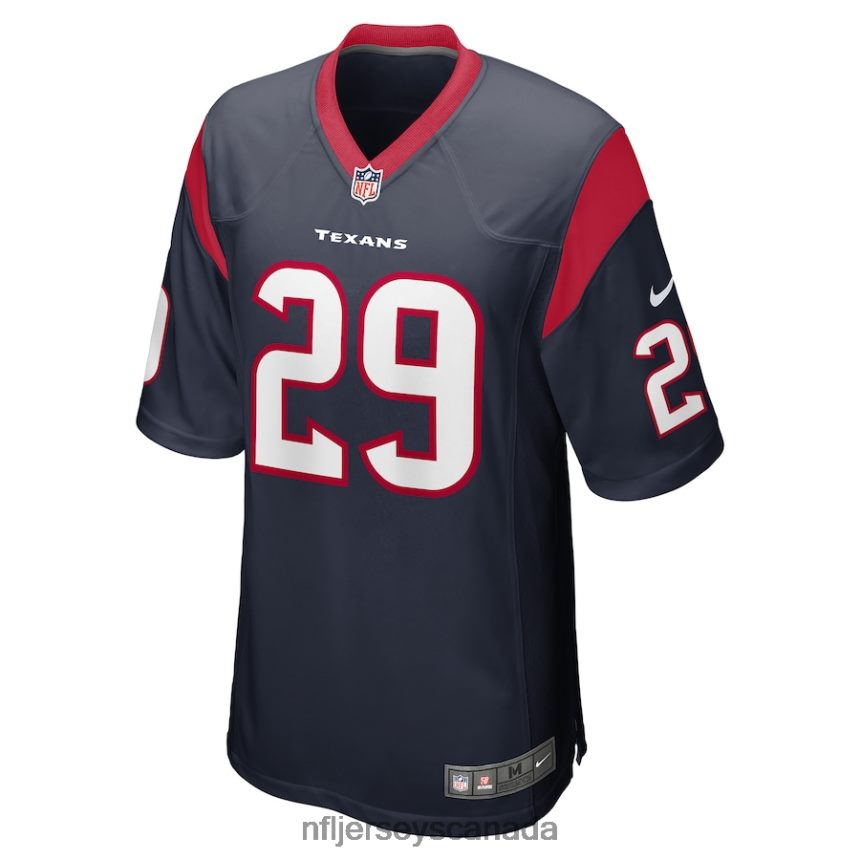 Men Houston Texans MJ Stewart Nike Navy Game Player Jersey Clothing NFL TBXFR66327