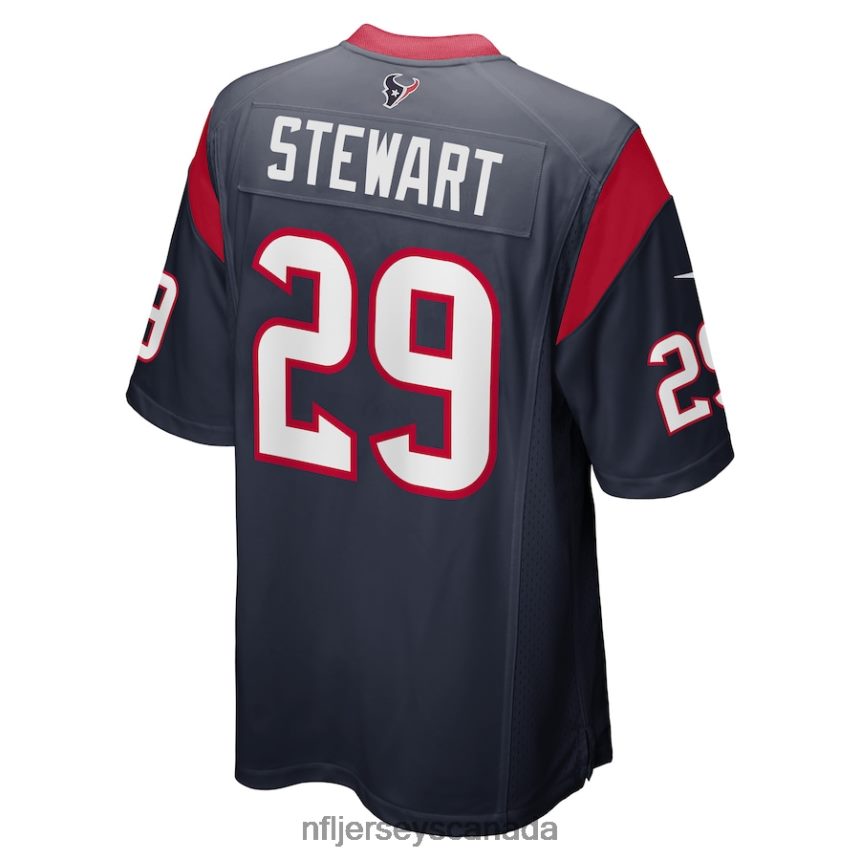 Men Houston Texans MJ Stewart Nike Navy Game Player Jersey Clothing NFL TBXFR66327