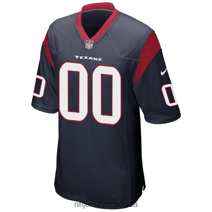 Men Houston Texans Nike Navy Custom Game Jersey Clothing NFL TBXFR6267
