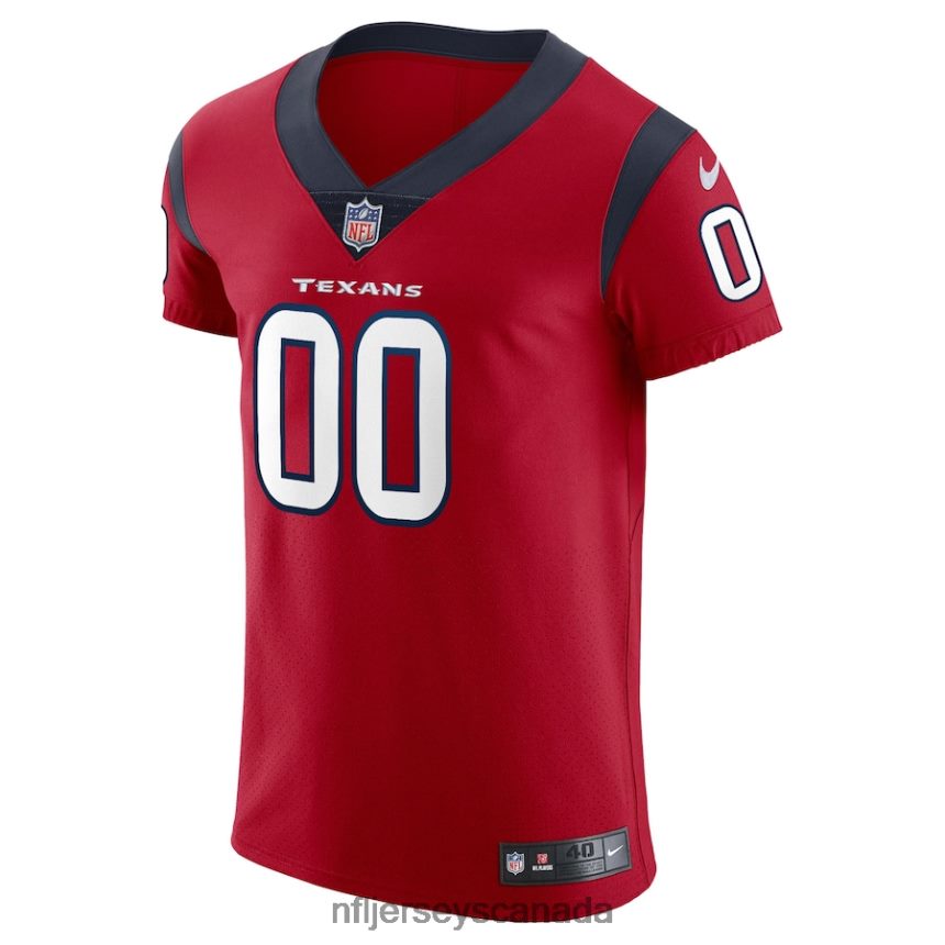 Men Houston Texans Nike Red Vapor Elite Custom Jersey Clothing NFL TBXFR65103