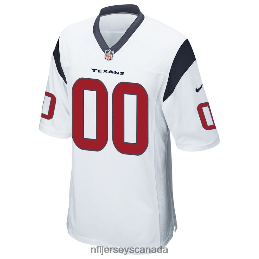 Men Houston Texans Nike White Custom Game Jersey Clothing NFL TBXFR6512